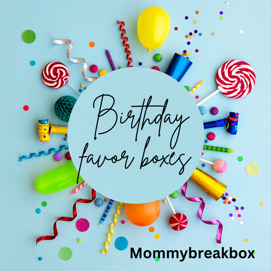 Birthday Favor Boxes